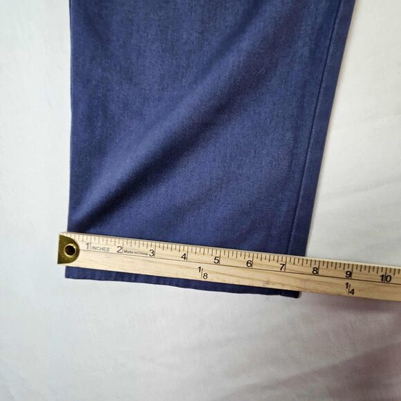 LL Bean Size 12 Regular Women's Original Fit Navy Blue Pants - Picture 8 of 10